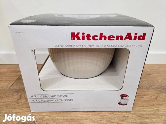 Kitchenaid 4,7 Literes Kerámia Keverőtál, Classic Column Színben