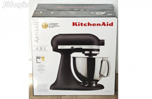 Kitchenaid 5Ksm175Psebk (öntöttvas fekete) 4.8 l robotgép dagasztó
