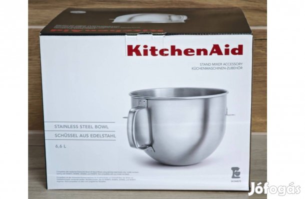 Kitchenaid tál rozsdamentes 6,6L fogantyúval