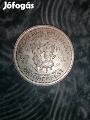 Kitchener Waterloo 1986 érme