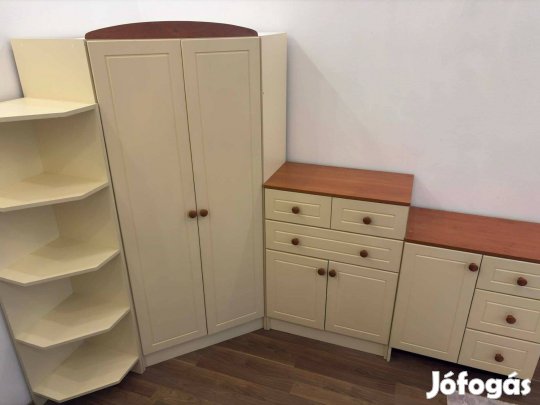 Kitti Gyerekbútor ifjúsági bútor pelenkázóvá alakitható