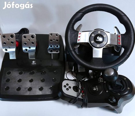 Kitűnő Logitech G27 kormány + Posta! PC PS3
