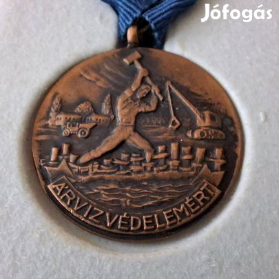 Kitüntetés Árvízvédelemért