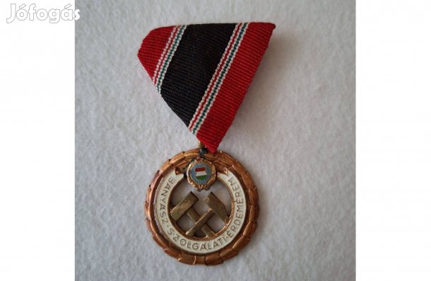 Kitüntetés Bányász Szolgálati Érdemérem