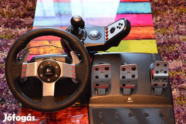 Kiváló Logitech G27 kormány + Posta! PC PS3