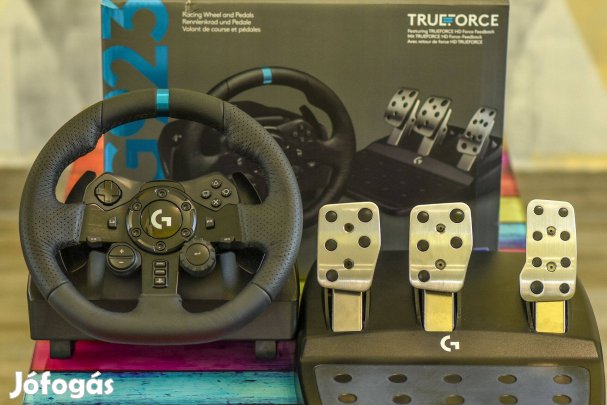 Kiváló Logitech G923 kormány! PS5 PS4 PC Playstation