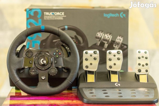 Kiváló Logitech G923 kormány! Xbox Series, Xbox One, PC