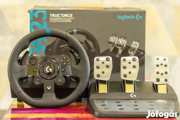 Kiváló Logitech G923 kormány! Xbox Series, Xbox One, PC