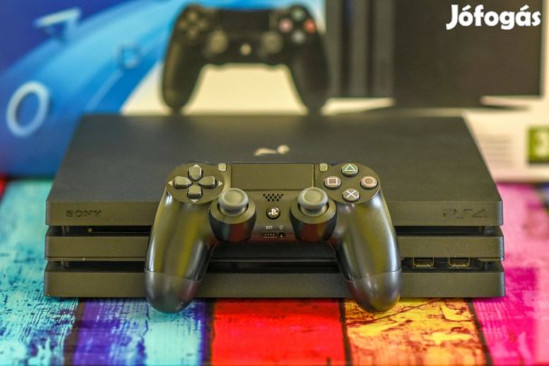 Kiváló Playstation 4 Pro + 40 játék + kontroller +tartozékok! PS4