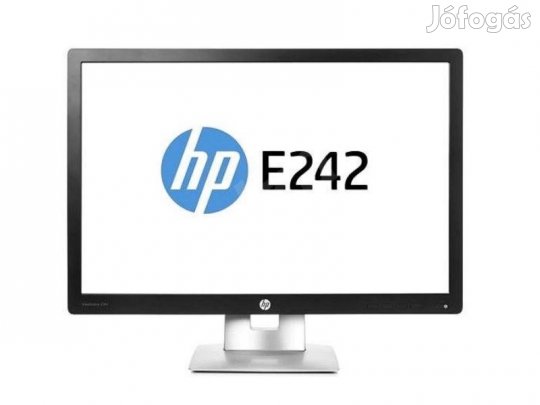 Kiváló, újszerű 24" TFT HP EliteDisplay E242 Fekete "B" INTEC PC