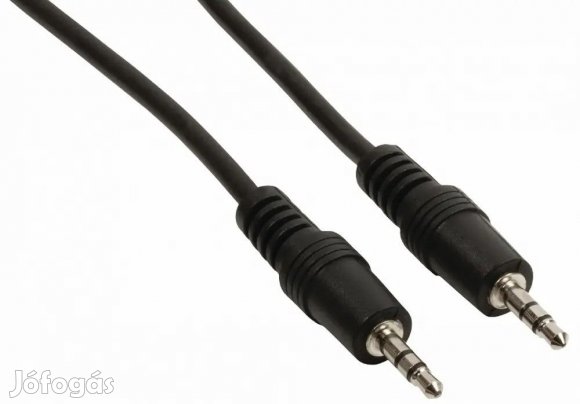 Kiváló, újszerű 3.5 mm Jack-Jack audio kábel 1.50 m Goobay INTEC PC