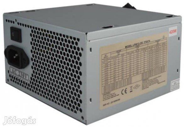 Kiváló, újszerű 420W tápegység LinkWorld LPW12-23E INTEC PC