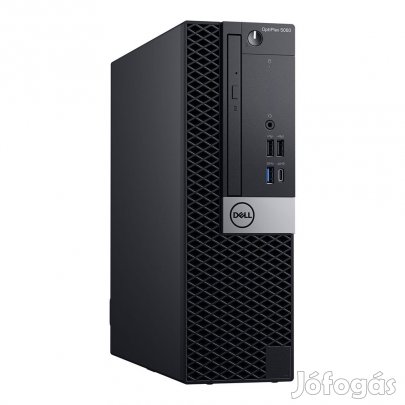 Kiváló, újszerű Dell Optiplex 5060 SFF; Core i7 8700 3.2GHz/8GB