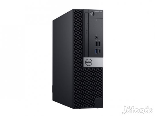 Kiváló, újszerű Dell Optiplex 7060 SFF i7-8700/16GB/512GB NVME SSD