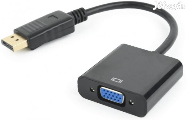 Kiváló, újszerű DisplayPort/VGA kábel 15 cm INTEC PC