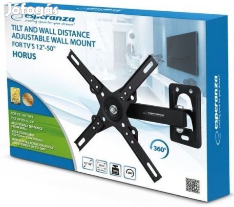 Kiváló, újszerű Fali tartó konzol 12"-50" Esperanza ERW011 INTEC PC