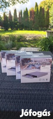 Kiváló, újszerű Gembird külső USB DVD író-olvasó INTEC PC