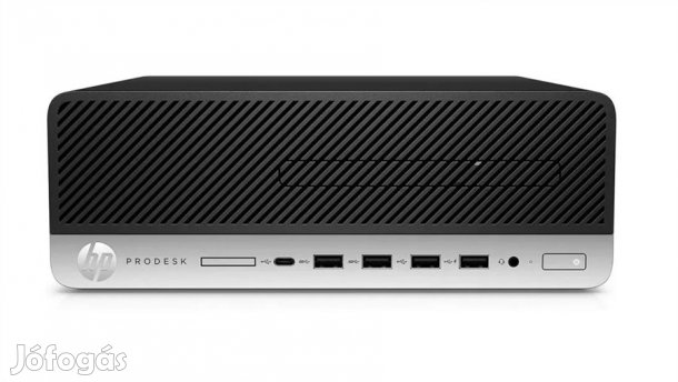 Kiváló, újszerű HP ProDesk 600 G4 SFF Celeron G4900/8GB/256GB NVME