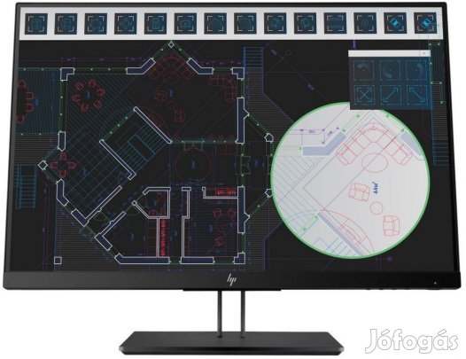Kiváló, újszerű HP Z24i G2 monitor ("B" kat.) INTEC PC