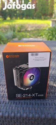 Kiváló, újszerű ID-Cooling SE-214 XT ARGB univerzális CPU hűtő INTEC