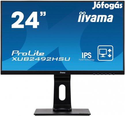 Kiváló, újszerű Iiyama Prolite XUB2492HSU monitor ("B" kat.) INTEC PC