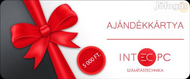 Kiváló, újszerű Intec PC Digitális Ajándékkártya INTEC PC