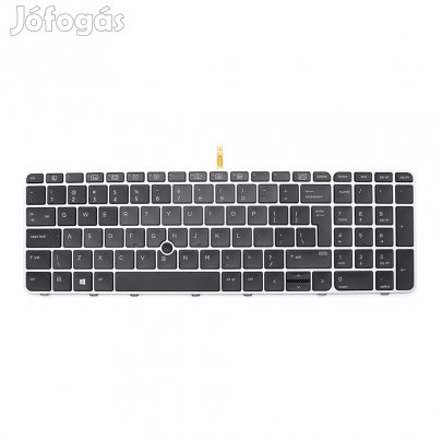 Kiváló, újszerű Keyboard HP 850 G3/G4;trackpoint, big enter, P/N