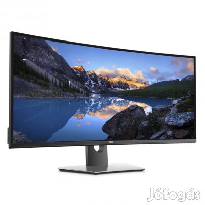 Kiváló, újszerű LCD Dell 38" U3818DW Curved; black/gray;3840x1600,