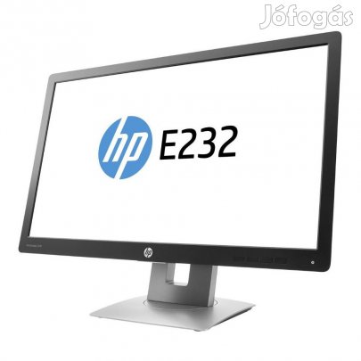 Kiváló, újszerű LCD HP EliteDisplay 23" E232; black/silver;1920x1080,
