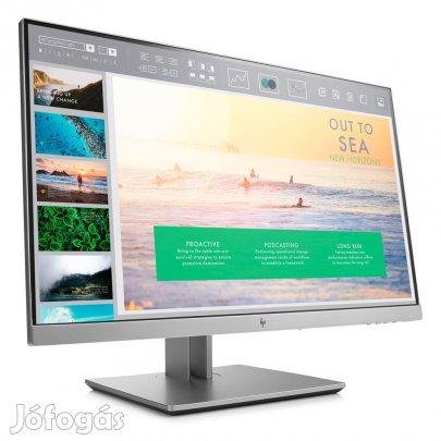 Kiváló, újszerű LCD HP EliteDisplay 23" E233; black/silver;1920x1080,