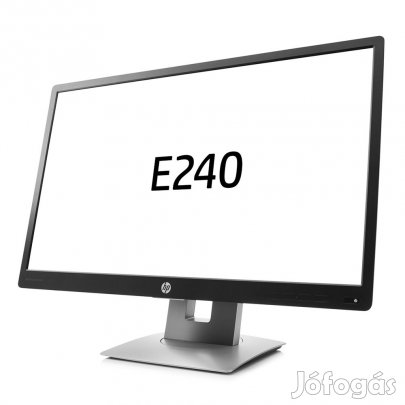 Kiváló, újszerű LCD HP EliteDisplay 24" E240; black/silver;1920x1080,