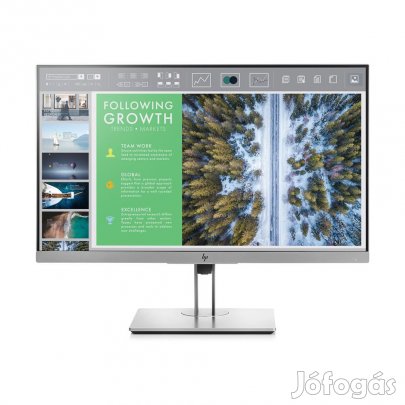 Kiváló, újszerű LCD HP EliteDisplay 24" E243; black/silver;1920x1080,