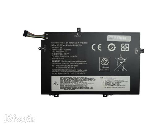 Kiváló, újszerű Laptop akkumulátor Replacement for Lenovo ThinkPad