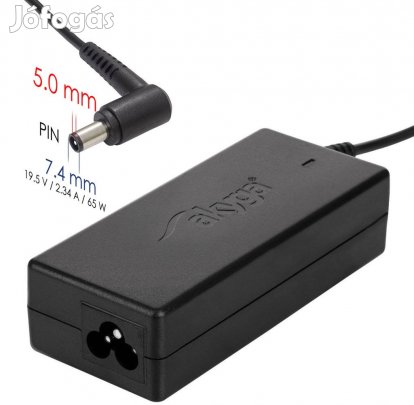 Kiváló, újszerű Laptop töltő utángyártott 65W Akyga (Dell) INTEC PC