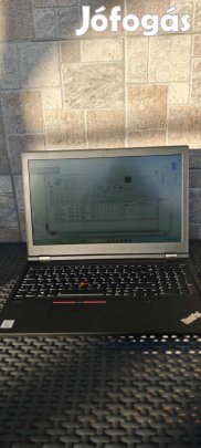 Kiváló, újszerű Lenovo ThinkPad P15 Gen 1 Core i7-10850H - 32GB RAM -