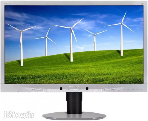 Kiváló, újszerű Philips 241B4L Silver ("A-" kat.) monitor INTEC PC