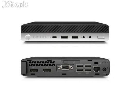 Kiváló, újszerű Számítógép HP EliteDesk 800 35W G4 DM INTEC PC
