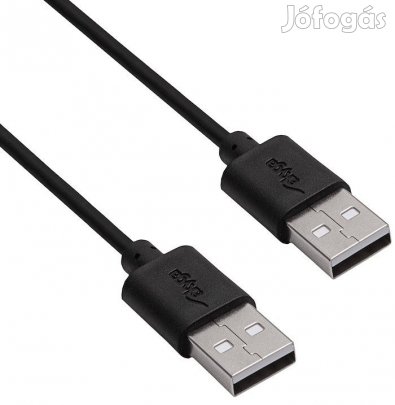 Kiváló, újszerű USB 2.0 A-A kábel 1.8 m Akyga AK-USB-11 INTEC PC