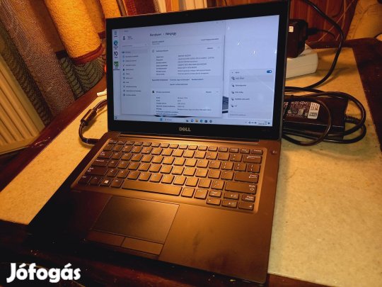 Kiváló akkuval kicsi Dell Core i5 kamerás noti, WIn 11, 256 SSD? 8 GB,