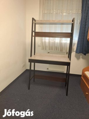Kiváló állapotú, helytakarékos, polcos íróasztal
