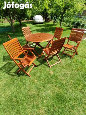 Kiváló állapotú kerti garnitúra
