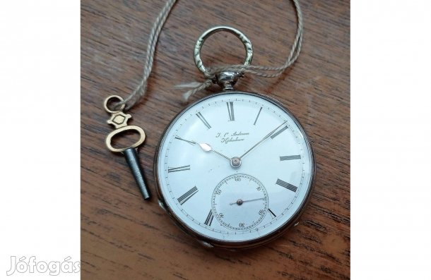 Kiváló állapotú kulcsos zsebóra a 19. századból