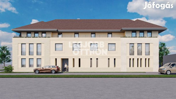 Kiváló elhelyezkedésű 2. emeleti újépítésű teraszos lakás Cegléden(12)