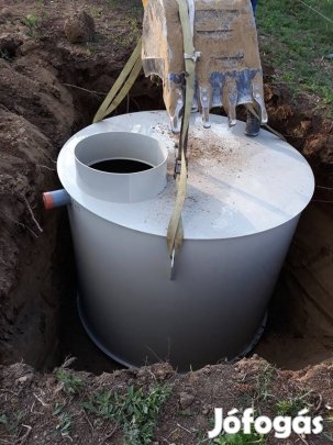 Kiváló minősgű tartályok szennyvíz , ivóvíz tárolására