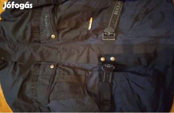 Kivehető béléses férfi motoros kabát L es méret újszerű