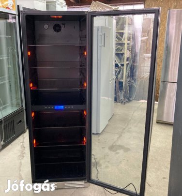 Klarstein üvegajtós, 2 zónás borhűtő - 425 L