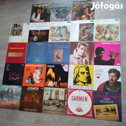 Klasszikus bakelit lemezek újszerű állapotúak egyben olcsón eladó