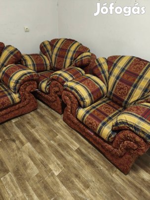 Klasszikus elegáns barokk stílusú újszerű ülőgarnitúra eladó 