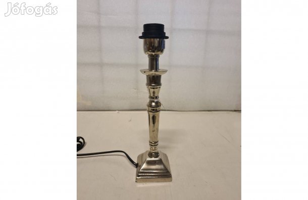 Klasszikus ezüst színű asztali lámpa 30 cm , Light & Living