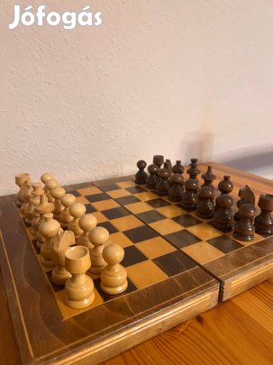 Klasszikus fa sakk-készlet